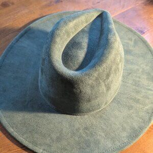 Wide Brim Fedora, Women's Felt Panama Rancher Hat